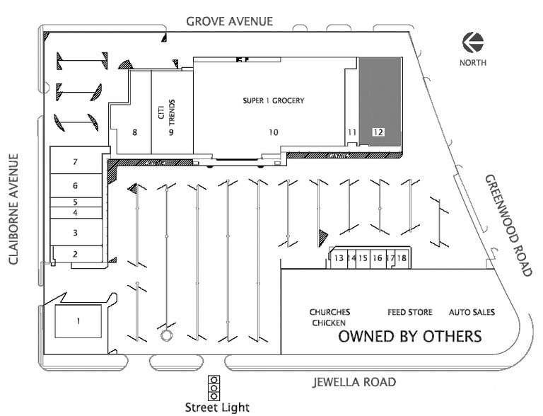 More Photos Of 3709 Jewella Ave, Shreveport Storefront For Lease
