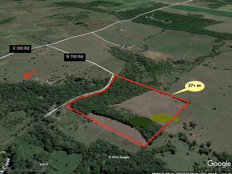 More Photos Of E 250 Rd, Overbrook Land For Sale