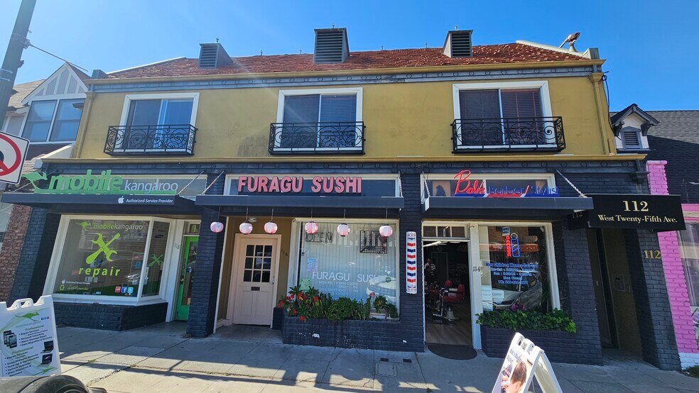 More Photos Of 112-118 W 25th Ave, San Mateo Storefront Retail Office For Lease