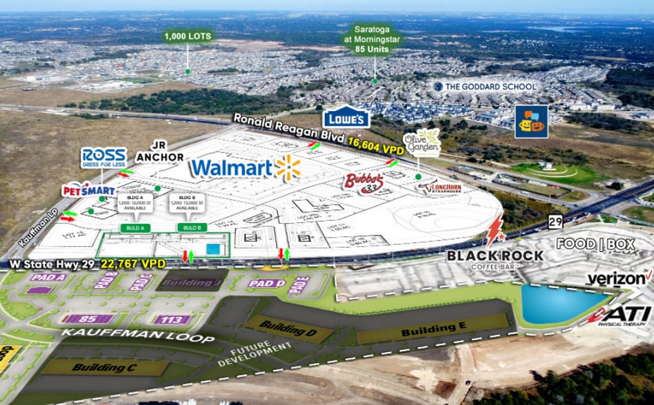 More Photos Of 8660 W State Highway, Georgetown Unknown For Lease