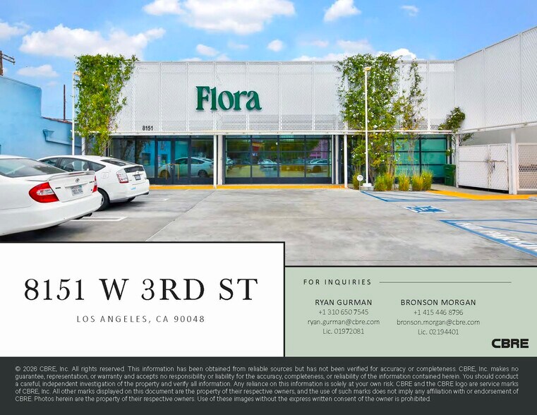 More Photos Of 8151 W 3rd St, Los Angeles Storefront For Sale