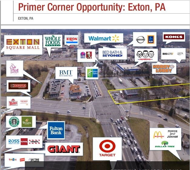 Primary Photo Of 224-228 N Pottstown Pike, Exton Storefront Retail Office For Lease