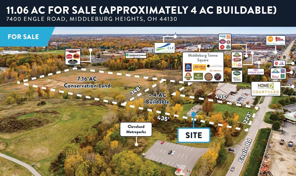 More Photos Of 7400 Engle Rd, Cleveland Land For Sale