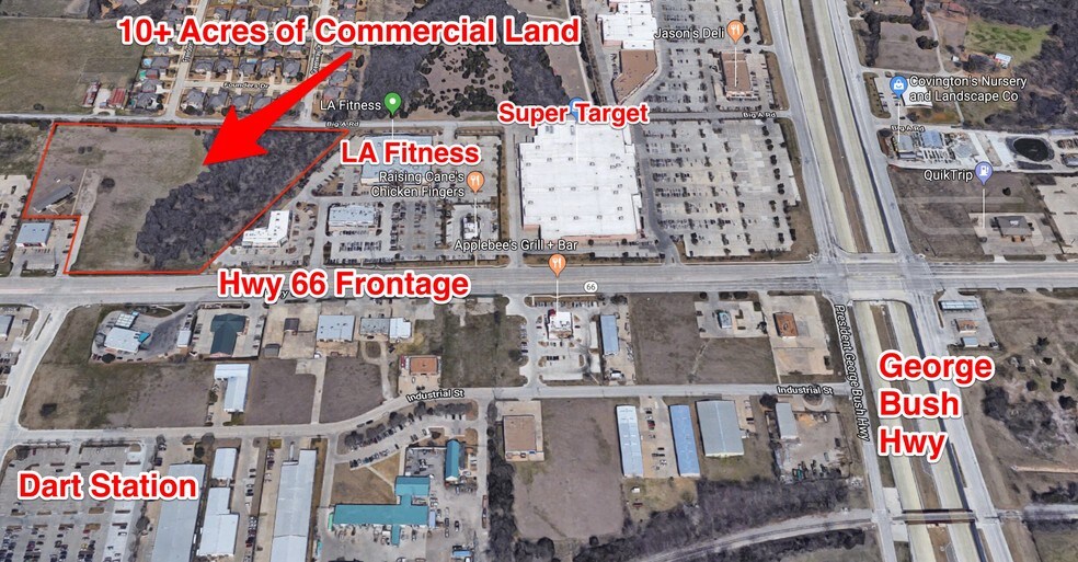 More Photos Of 4100 Big A Rd, Rowlett Land For Sale