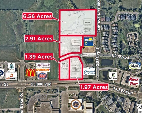 Primary Photo Of Rosemary Way, Lino Lakes Land For Sale