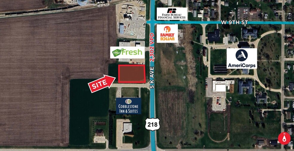 Primary Photo Of 911 S K Ave, Vinton Land For Sale