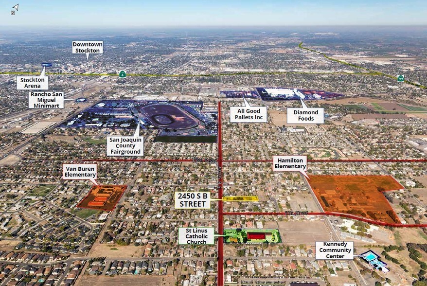 More Photos Of 2450 S B St, Stockton Apartments For Sale