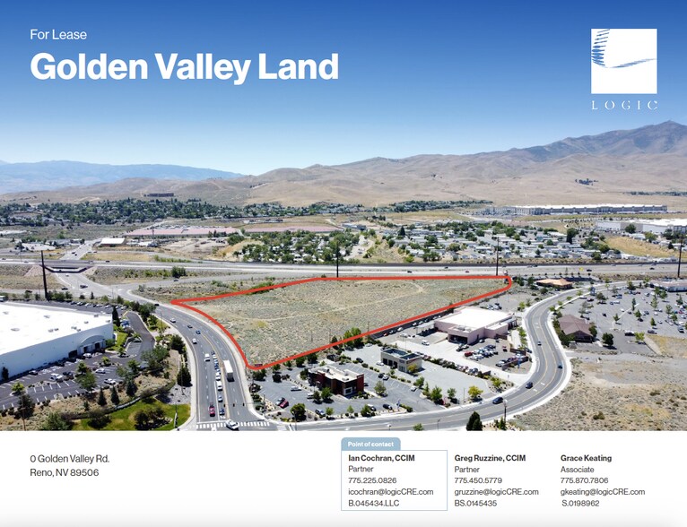 Primary Photo Of E Golden Valley Rd, Reno Land For Lease
