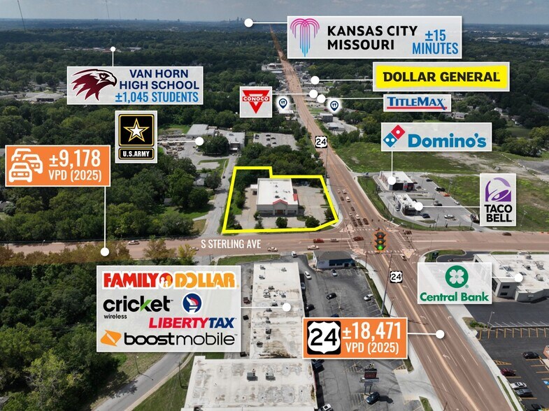 More Photos Of 11115 E US Highway 24, Independence Land For Lease