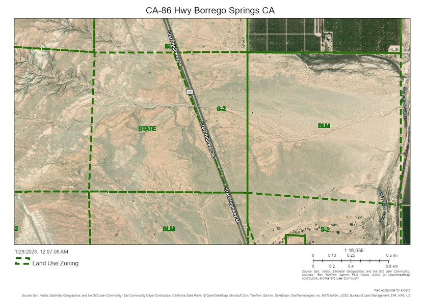 More Photos Of CA-86 Hwy CA-86 Hwy, Borrego Springs Land For Sale