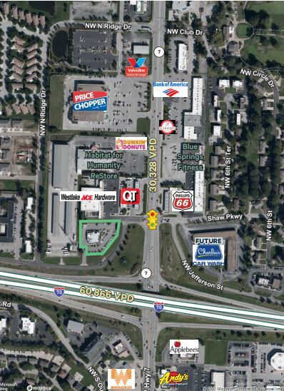 More Photos Of 1117 Highway 7 N, Blue Springs Freestanding For Lease