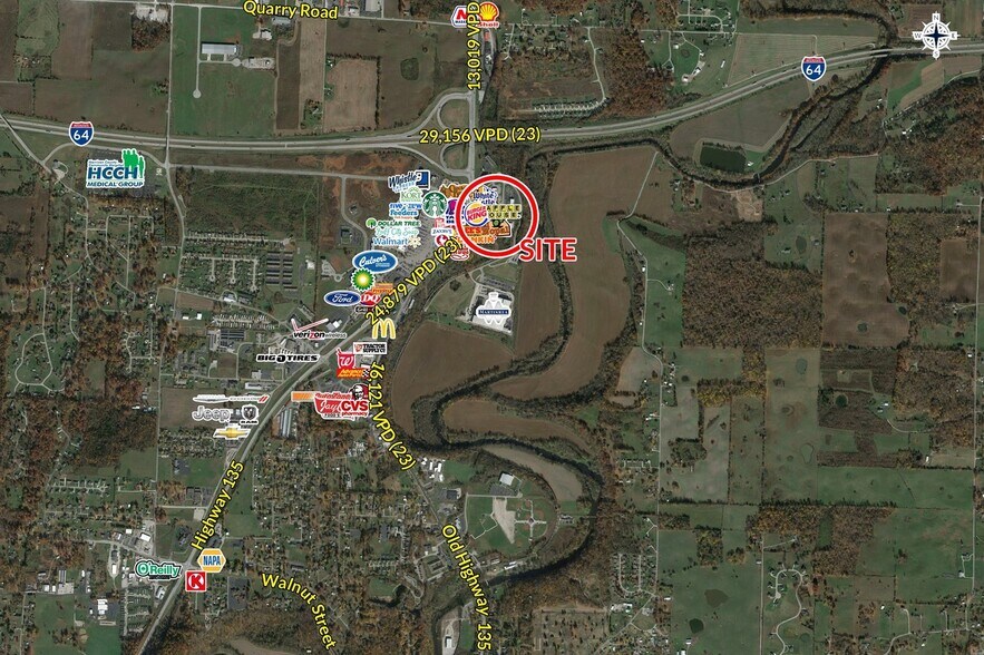 More Photos Of 2421 Landmark Way, Corydon Storefront For Lease