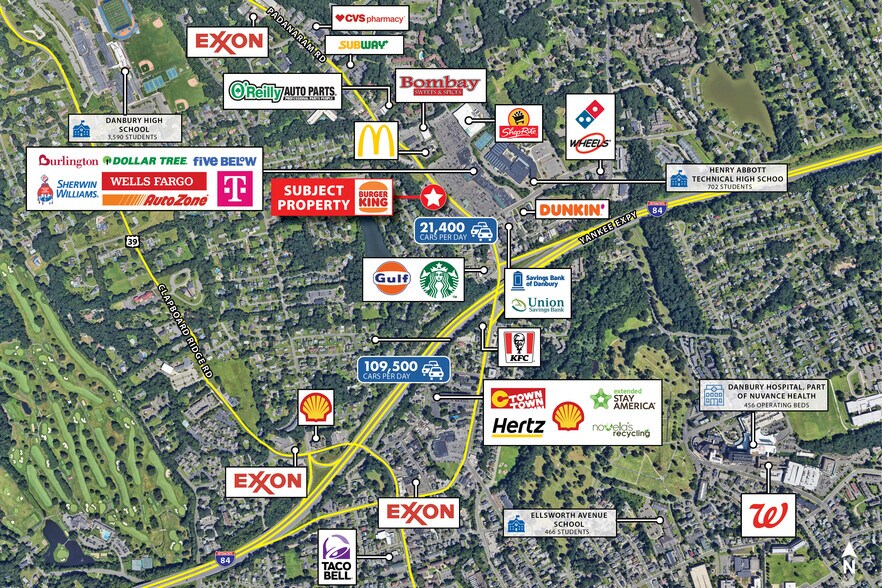 More Photos Of 12 Padanaram Rd, Danbury Fast Food For Sale