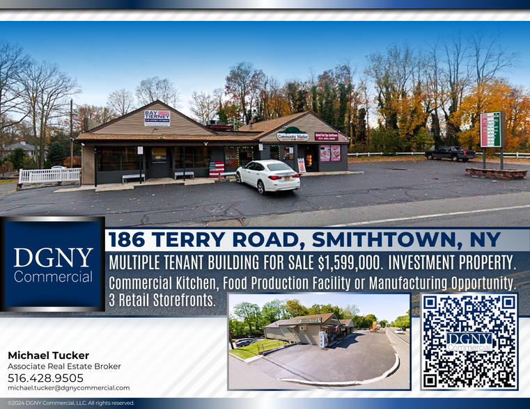 Primary Photo Of 186 Terry Rd, Smithtown Restaurant For Sale