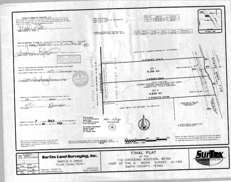 More Photos Of 15412 & 15374 Hwy 110 S hwy, Whitehouse Land For Sale