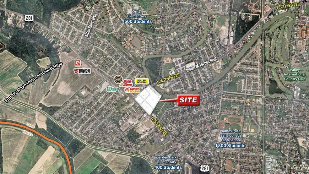 More Photos Of NEC of Ruben M Torres Sr & US-281 blvd, Brownsville Land For Sale