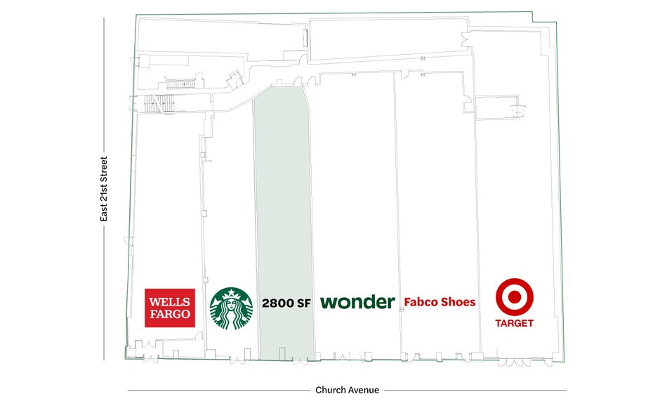 More Photos Of 2101-2115 Church Ave, Brooklyn Storefront For Lease