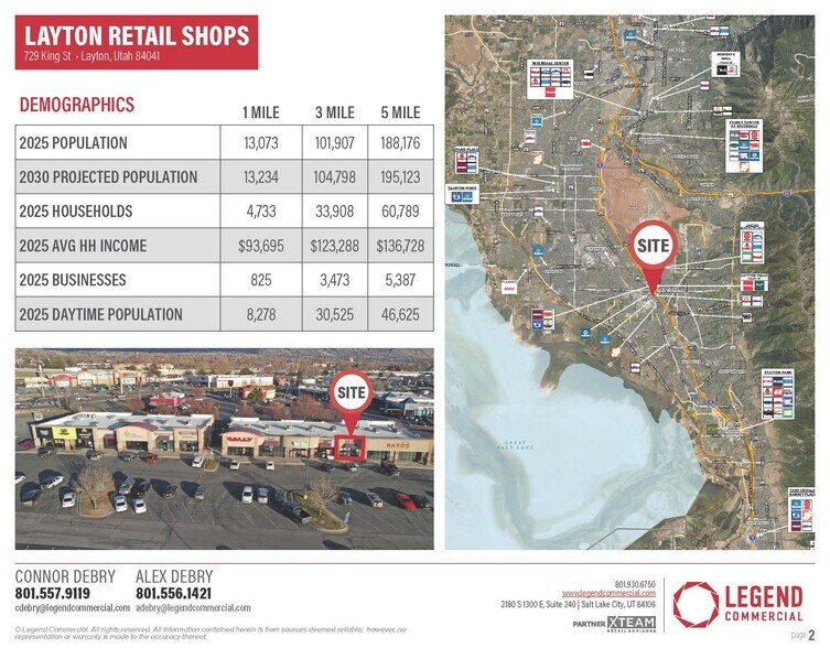 More Photos Of 729 King St, Layton Storefront For Lease