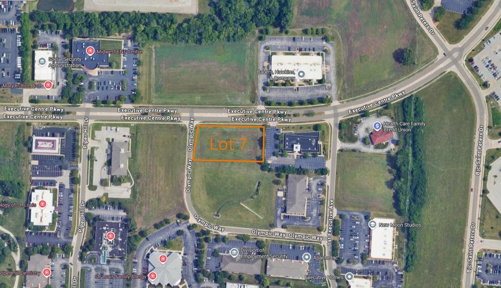 Primary Photo Of 4651 Executive Centre Pky, Saint Peters Land For Sale