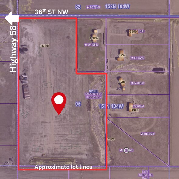 Primary Photo Of 16042 36th St NW, East Fairview Land For Sale