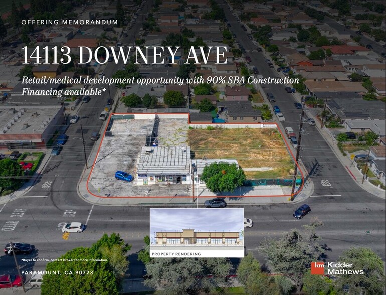 Primary Photo Of 14113 Downey Ave, Paramount Medical For Sale