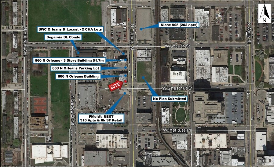 More Photos Of 864 N Orleans St, Chicago Land For Sale