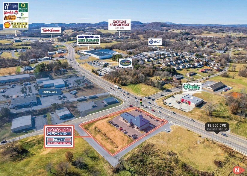 More Photos Of 3104 Boones Creek Rd, Johnson City Auto Salvage Facility For Sale