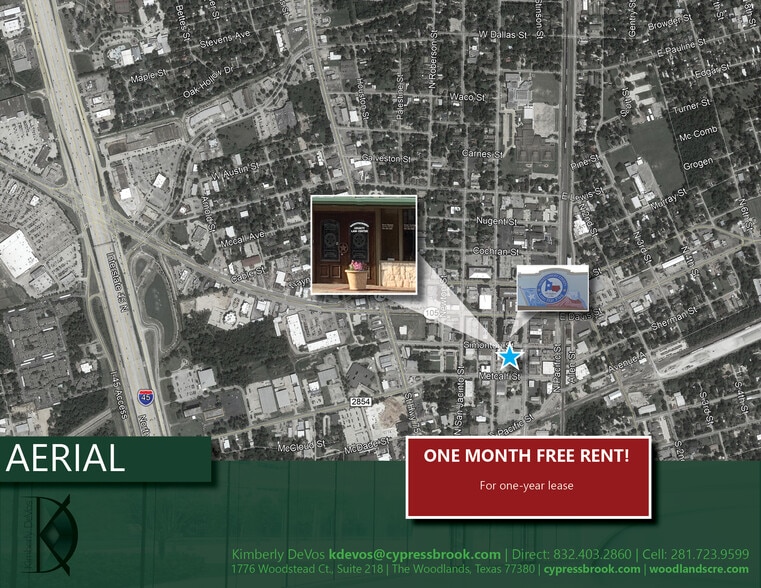 More Photos Of 221-223 Simonton St, Conroe Office For Lease