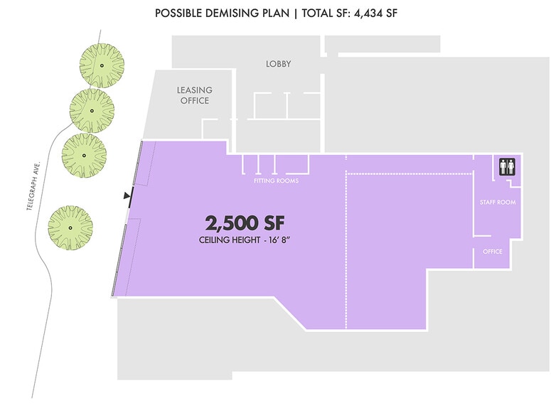More Photos Of 2539 Telegraph Ave, Berkeley Apartments For Lease