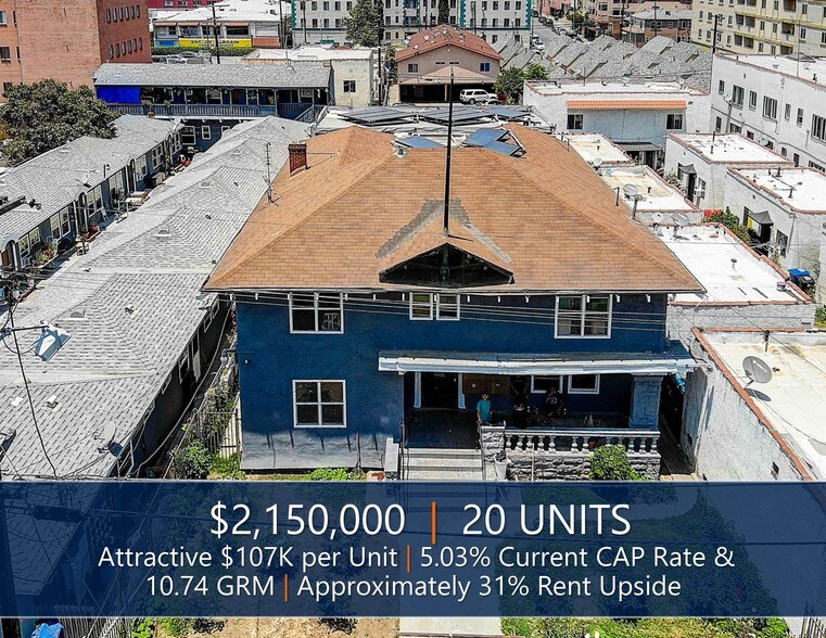 Primary Photo Of 521 S Union Ave, Los Angeles Apartments For Sale