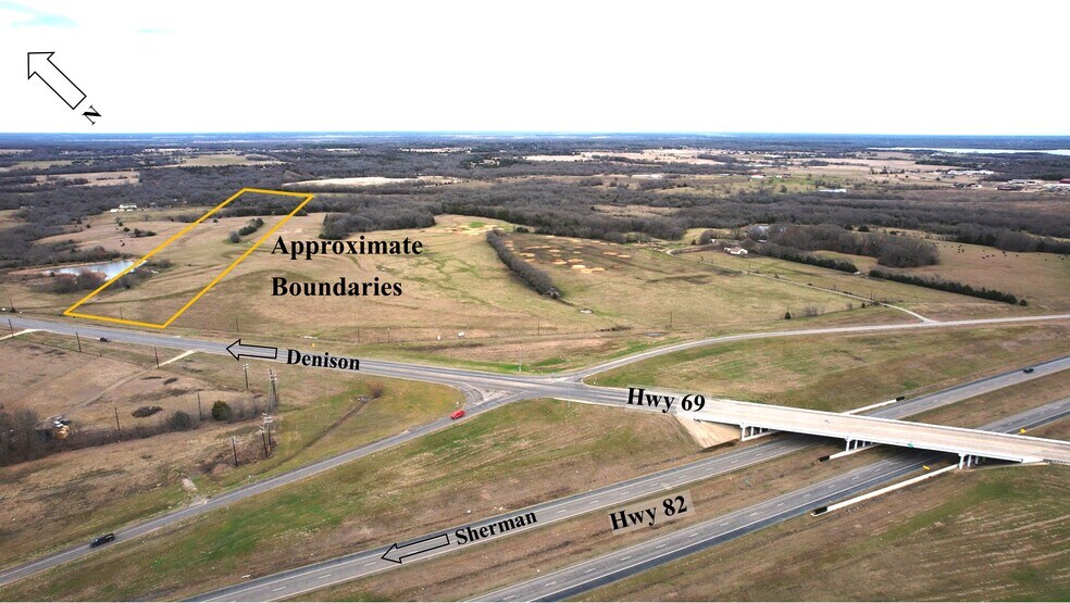 More Photos Of TBD 40 Acres Highway 69 Bells Texas 75414, Bells Land For Sale