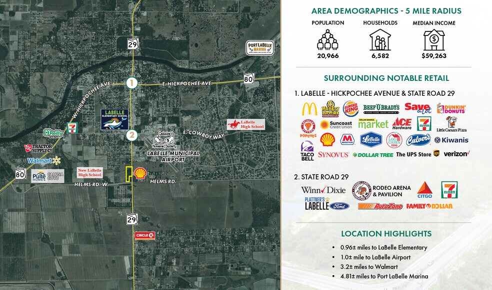 More Photos Of 80 Helms Road W, LaBelle Land For Sale