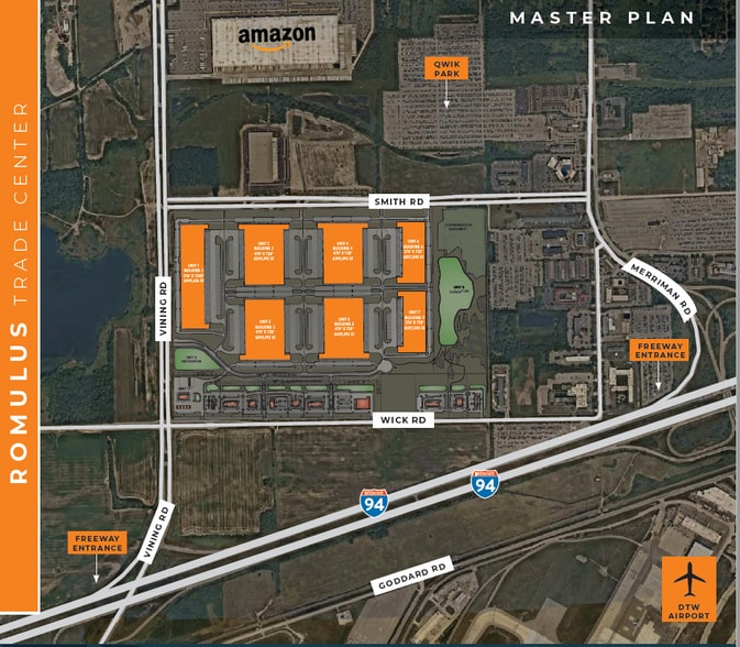 Primary Photo Of 33370 Trade Center Dr, Romulus Distribution For Lease