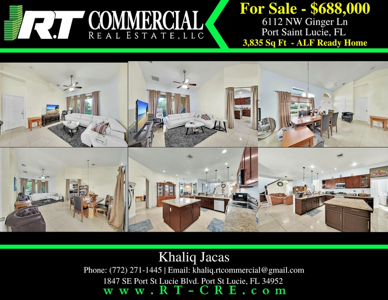 More Photos Of 6112 NW Ginger Ln, Port Saint Lucie Rehabilitation Center For Sale