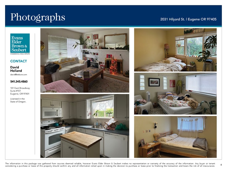 More Photos Of 2031 Hilyard St, Eugene Multifamily For Sale