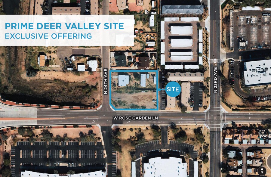 Primary Photo Of 21001-21007 N 24th Ave, Phoenix Land For Sale