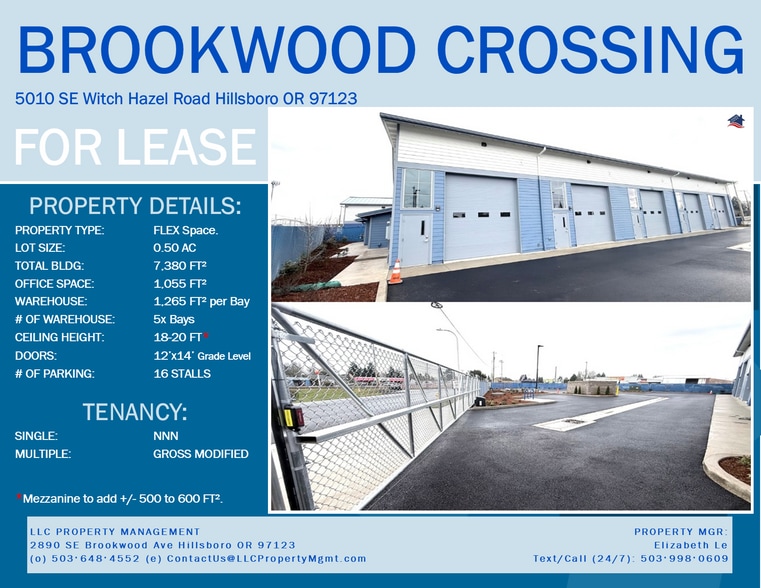 More Photos Of 5010 SE Witch Hazel Rd, Hillsboro Industrial For Lease