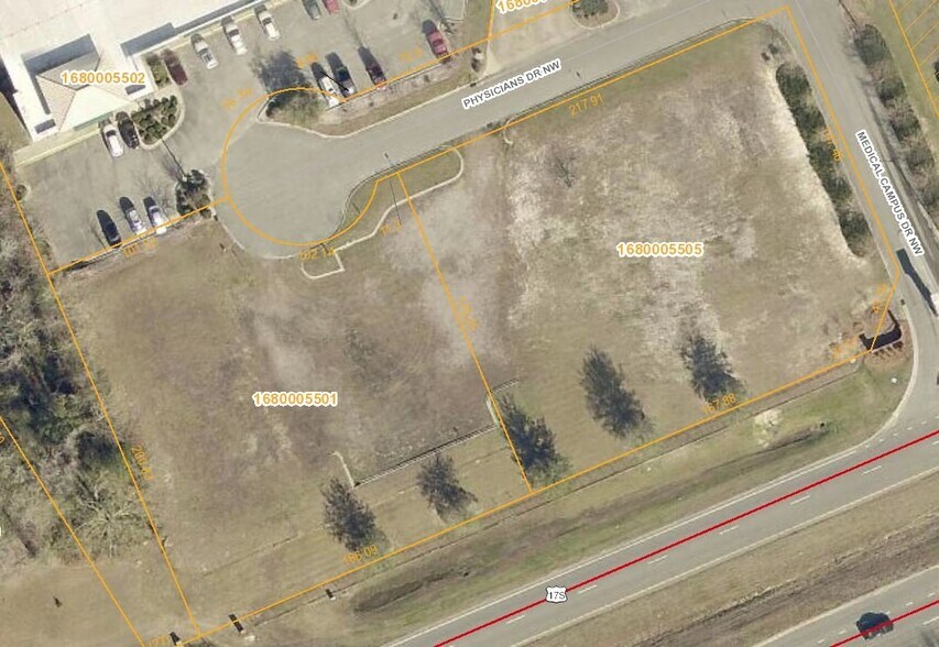 More Photos Of 53 Physicians Dr, Supply Land For Lease