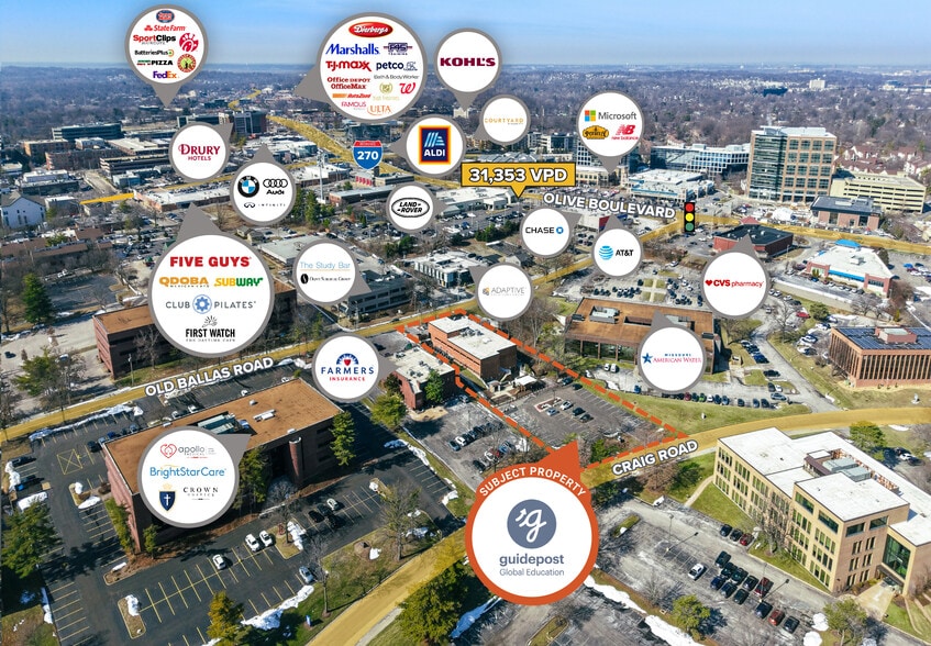 Primary Photo Of 689 Craig Rd, Creve Coeur Daycare Center For Sale