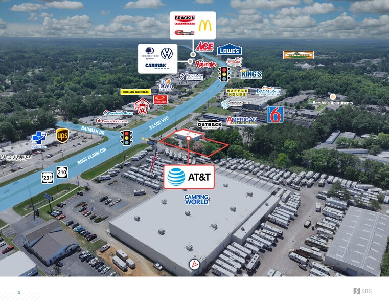 More Photos Of 2927 Ross Clark Cir, Dothan Storefront For Sale