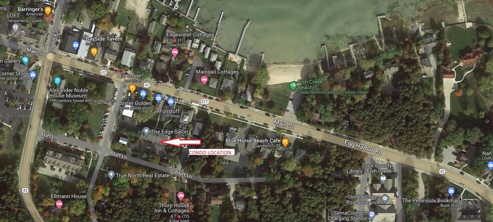 More Photos Of 4140 Bluff, Fish Creek Storefront Retail Office For Sale