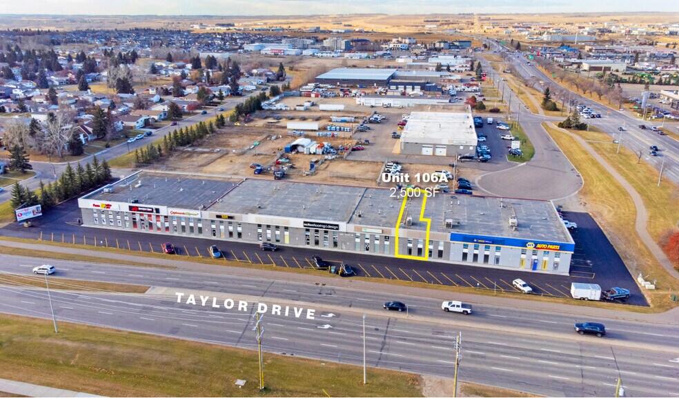 Primary Photo Of 6660 Taylor Dr, Red Deer Warehouse For Lease