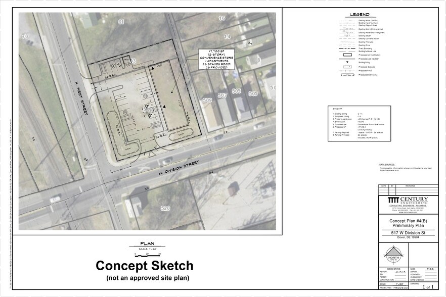 More Photos Of 517 W Division St, Dover Land For Lease
