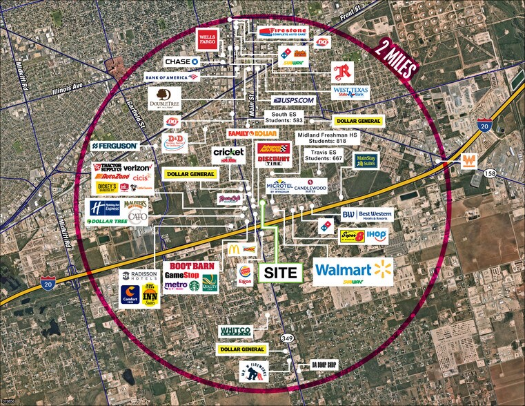 More Photos Of 210 W Longview Ave, Midland Storefront For Lease