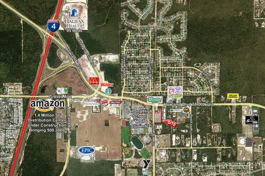 Primary Photo Of Howland Blvd & Wolfpack Run, Deltona Land For Sale