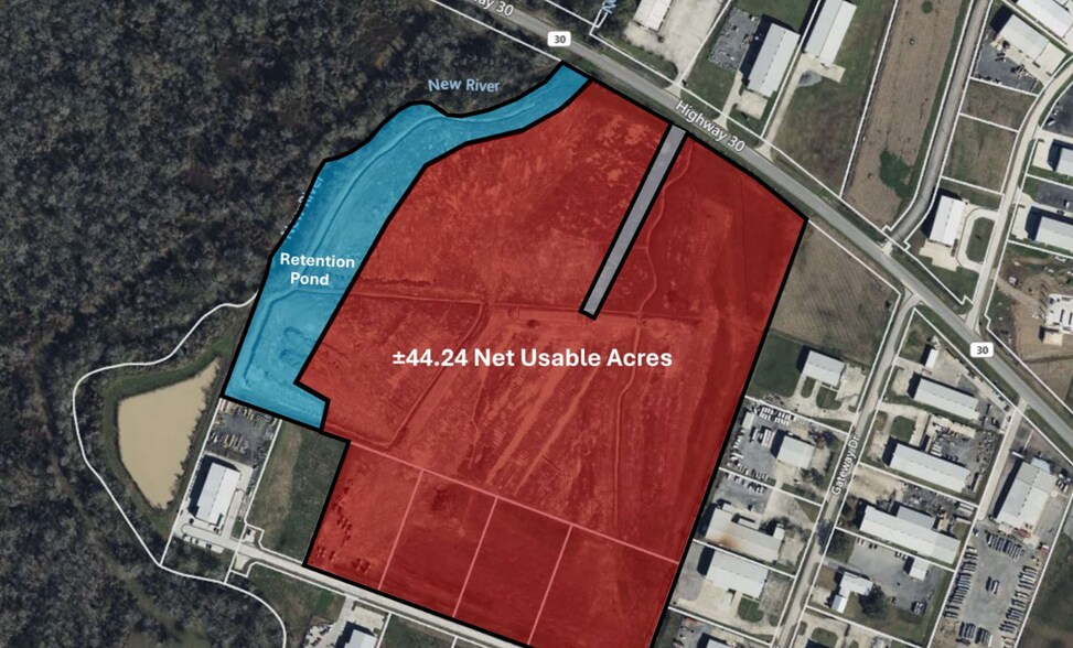 Primary Photo Of 34471 Highway 30, Geismar Land For Sale