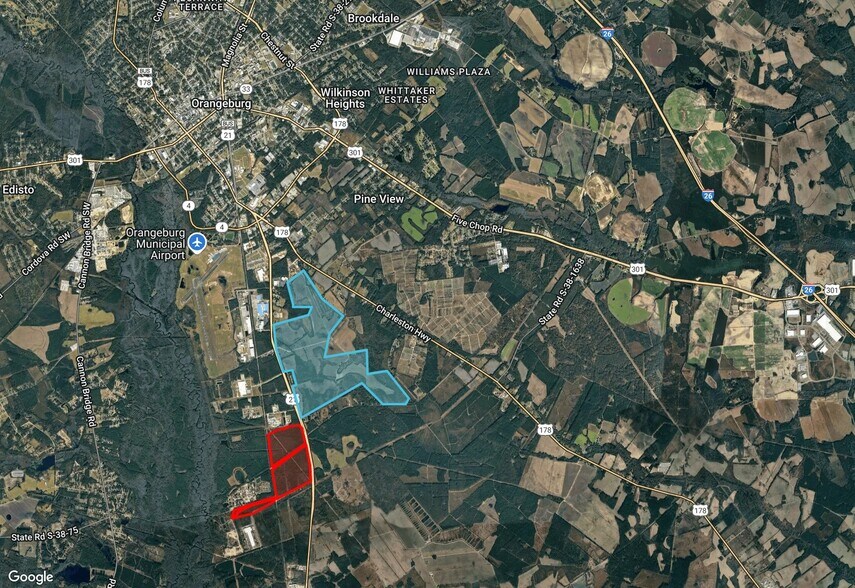 More Photos Of TBD Rowesville Rd, Orangeburg Land For Sale