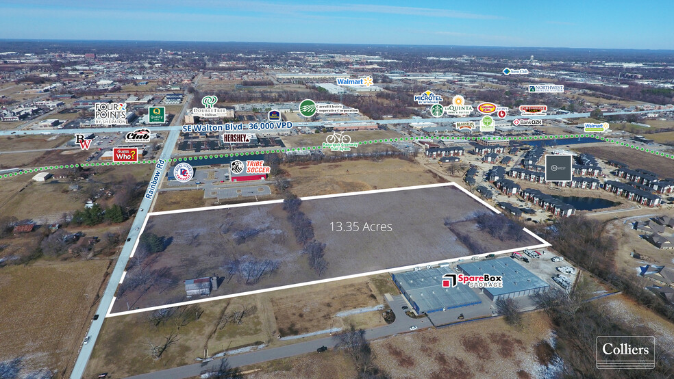 Primary Photo Of 1501 Rainbow Rd, Rogers Land For Sale