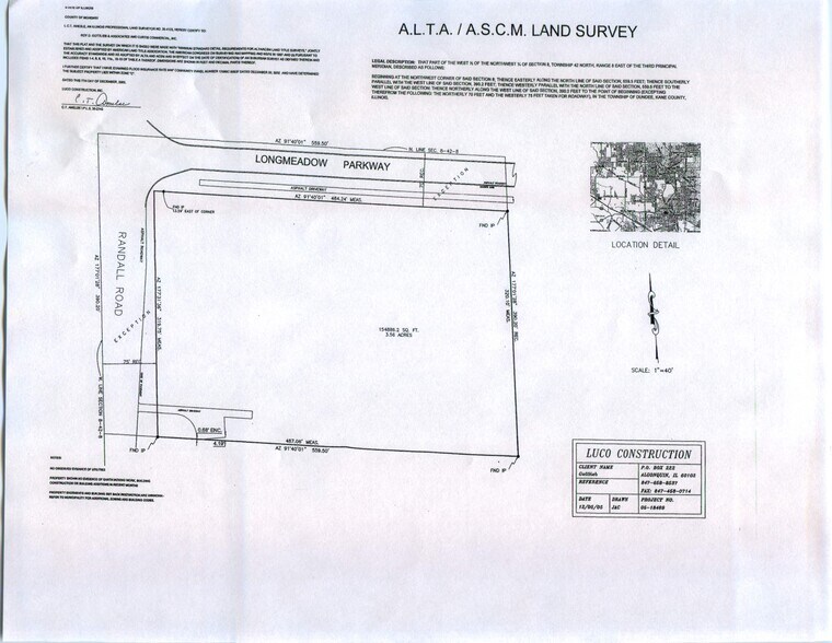 More Photos Of 18N961 Randall Rd, Algonquin Land For Sale