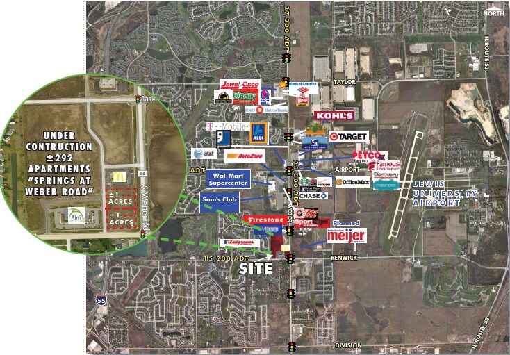 More Photos Of 790 S Weber Rd, Romeoville Land For Lease